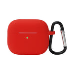 Custodia protettiva in silicone con gancio per AirPods 3