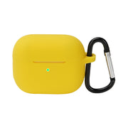Custodia protettiva in silicone per auricolari wireless con gancio per AirPods 3