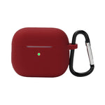 Custodia protettiva in silicone con gancio per AirPods 3