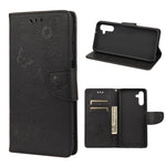 Custodia per telefono in pelle flip orizzontale goffrata farfalla con slot per schede e supporto, For Samsung Galaxy A13 5G