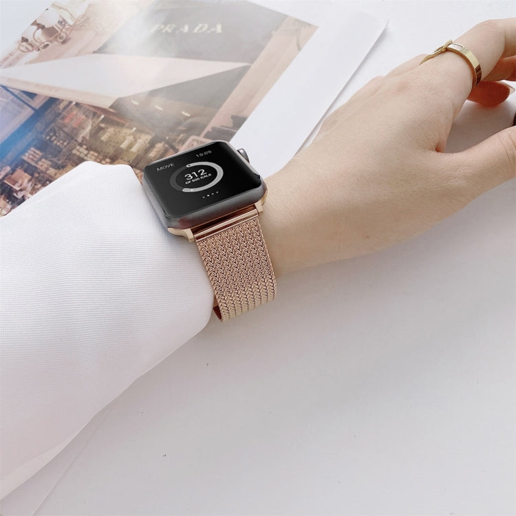 Cinturino di ricambio per cinturino in acciaio dritto con fibbia a forma di V per la serie Apple Watch, 7 41mm / 6&SE&5&4 40mm / 3&2&1 38mm, 7 45mm / 6&SE&5&4 44mm / 3&2&1 42mm