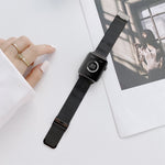 Cinturino di ricambio per cinturino in acciaio dritto con fibbia a forma di V per la serie Apple Watch, 7 41mm / 6&SE&5&4 40mm / 3&2&1 38mm, 7 45mm / 6&SE&5&4 44mm / 3&2&1 42mm