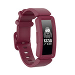 Per Fitbit Inspire HR / Ace 2 Cinturino di ricambio per cinturino in silicone Smart Watch
