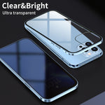 Custodia vetro temperato magnetica per iPhone 13 mini