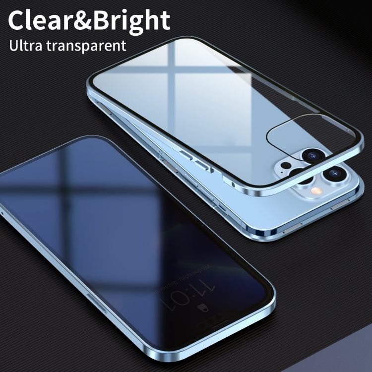 Custodia vetro temperato magnetica per iPhone 13 mini
