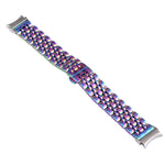 Cinturino di ricambio per cinturino in acciaio inossidabile a sette sfere, For Samsung Galaxy Watch4 40mm/44mm