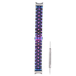 Cinturino di ricambio per cinturino in acciaio inossidabile a sette sfere, For Samsung Galaxy Watch4 40mm/44mm