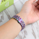 Cinturino di ricambio per cinturino in acciaio inossidabile a sette sfere, For Samsung Galaxy Watch4 40mm/44mm