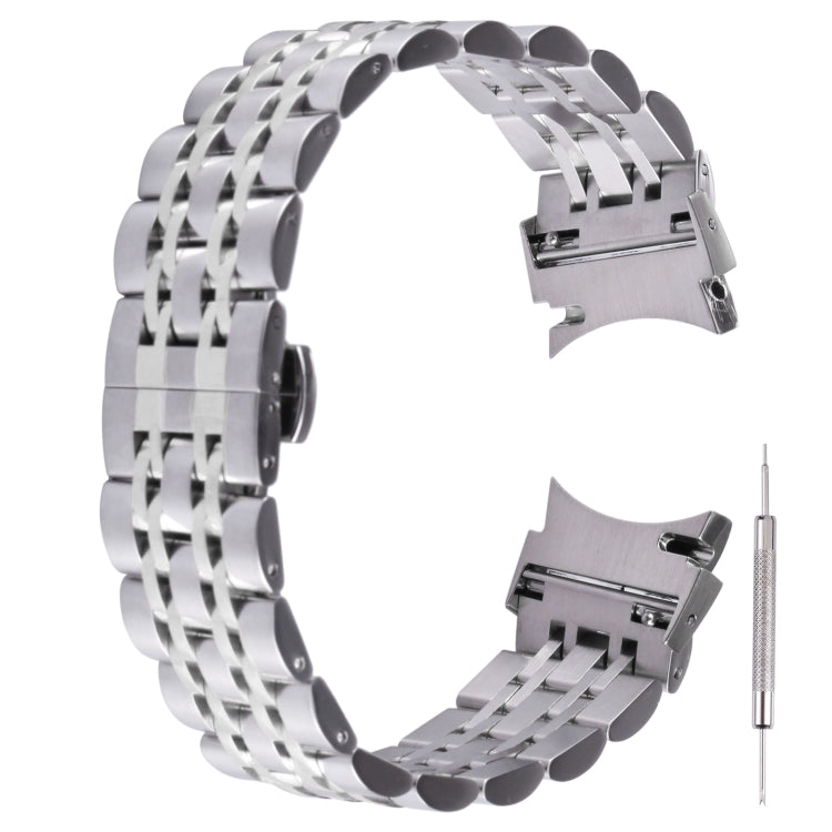 Cinturino di ricambio per cinturino in acciaio inossidabile a sette sfere, For Samsung Galaxy Watch4 40mm/44mm