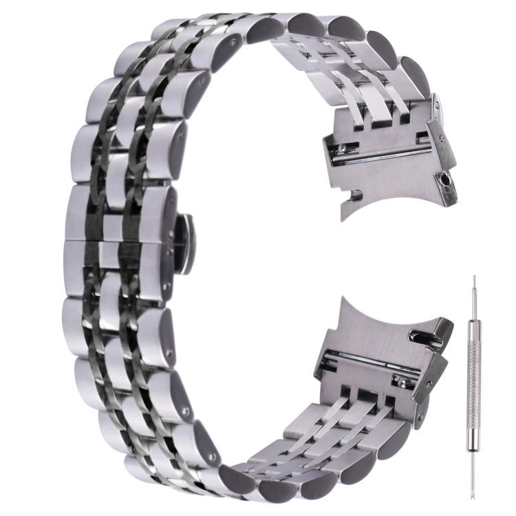 Cinturino di ricambio per cinturino in acciaio inossidabile a sette sfere, For Samsung Galaxy Watch4 40mm/44mm