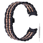 Cinturino di ricambio per cinturino in acciaio inossidabile a sette sfere, For Samsung Galaxy Watch4 40mm/44mm
