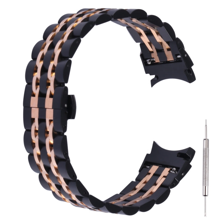 Cinturino di ricambio per cinturino in acciaio inossidabile a sette sfere, For Samsung Galaxy Watch4 40mm/44mm