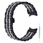 Cinturino di ricambio per cinturino in acciaio inossidabile a sette sfere, For Samsung Galaxy Watch4 40mm/44mm