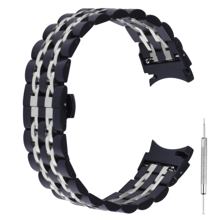 Cinturino di ricambio per cinturino in acciaio inossidabile a sette sfere, For Samsung Galaxy Watch4 40mm/44mm
