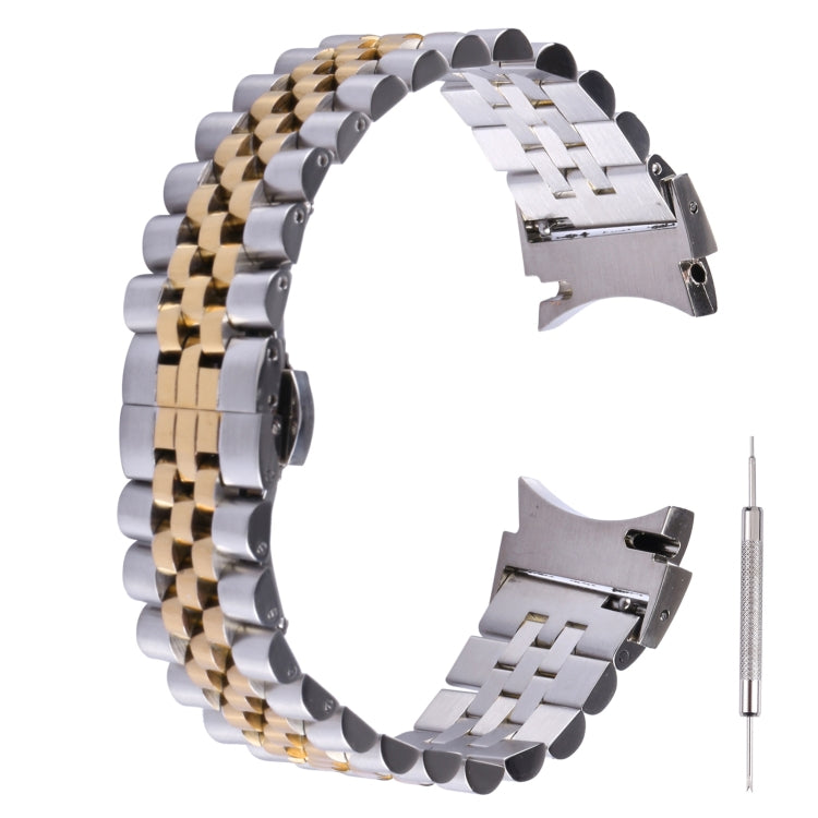 Cinturino di ricambio per cinturino in acciaio inossidabile a cinque sfere, For Samsung Galaxy Watch4 40mm/44mm