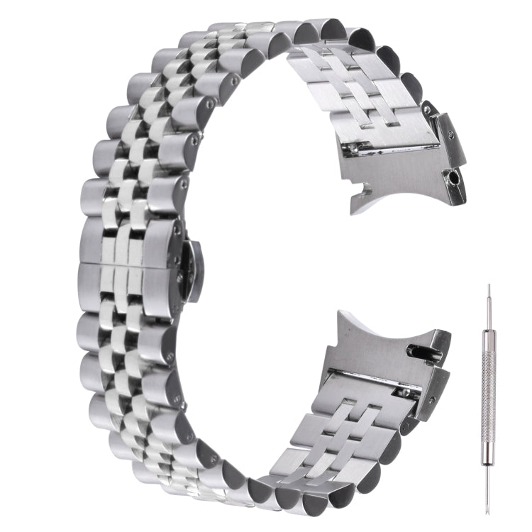 Cinturino di ricambio per cinturino in acciaio inossidabile a cinque sfere, For Samsung Galaxy Watch4 40mm/44mm