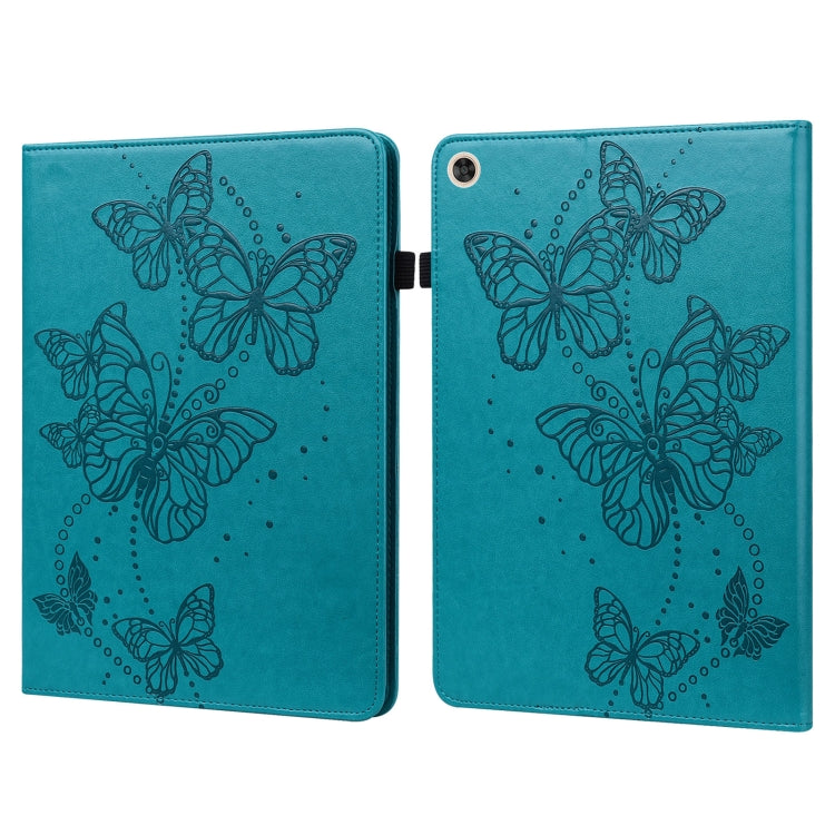 Custodia per tablet in pelle flip orizzontale con motivo a farfalla in rilievo, For Huawei MatePad Pro 10.8 2021 / 2018, For Huawei MatePad 11 2021, For Huawei MediaPad T3 10 9.6 inch, For Huawei MatePad T10S