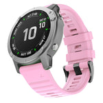 Per Garmin Fenix 6 22mm cinturino in silicone per cinturino di ricambio per smartwatch