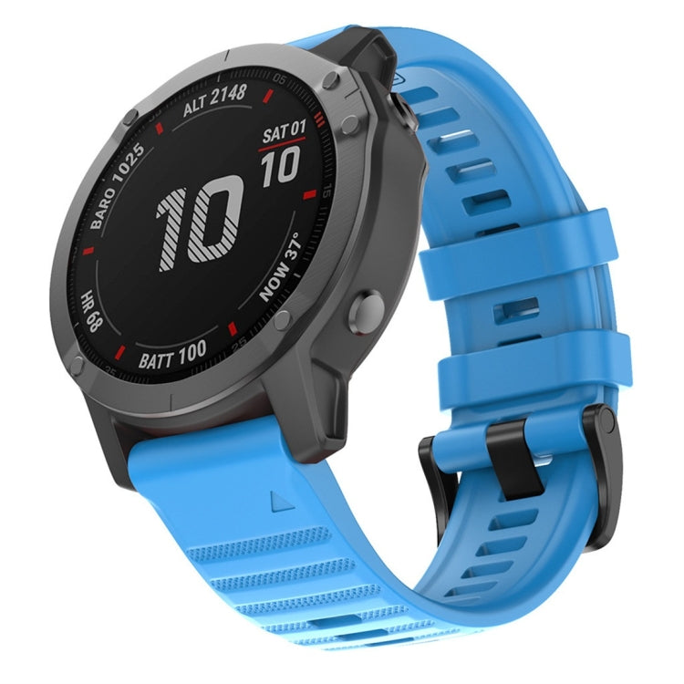 Per Garmin Fenix 6 22mm cinturino in silicone per cinturino di ricambio per smartwatch