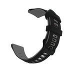 Cinturino di ricambio universale in silicone bicolore, 20mm, 22mm