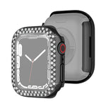 Custodia protettiva con diamanti per Apple Watch 41/45mm