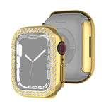 Custodia protettiva con diamanti per Apple Watch 41/45mm