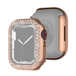 Custodia protettiva con diamanti per Apple Watch 41/45mm