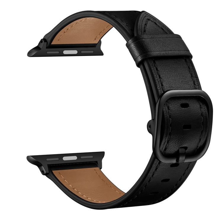Cinturino di ricambio in pelle cinturino per Apple Watch Series, 7 41mm / 6&SE&5&4 40mm / 3&2&1 38mm, 7 45mm / 6&SE&5&4 44mm / 3&2&1 42mm