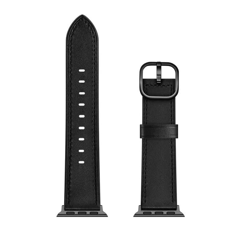 Cinturino di ricambio in pelle cinturino per Apple Watch Series, 7 41mm / 6&SE&5&4 40mm / 3&2&1 38mm, 7 45mm / 6&SE&5&4 44mm / 3&2&1 42mm
