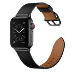 Cinturino di ricambio in pelle cinturino per Apple Watch Series, 7 41mm / 6&SE&5&4 40mm / 3&2&1 38mm, 7 45mm / 6&SE&5&4 44mm / 3&2&1 42mm