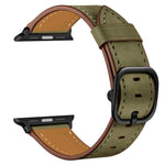 Cinturino di ricambio in pelle cinturino per Apple Watch Series, 7 41mm / 6&SE&5&4 40mm / 3&2&1 38mm, 7 45mm / 6&SE&5&4 44mm / 3&2&1 42mm