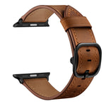 Cinturino di ricambio in pelle cinturino per Apple Watch Series, 7 41mm / 6&SE&5&4 40mm / 3&2&1 38mm, 7 45mm / 6&SE&5&4 44mm / 3&2&1 42mm