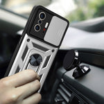 Cover per fotocamera scorrevole Custodia protettiva in TPU + PC, For Xiaomi Mi 11T / 11T Pro