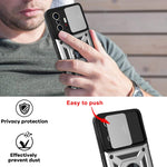 Cover per fotocamera scorrevole Custodia protettiva in TPU + PC, For Xiaomi Mi 11T / 11T Pro