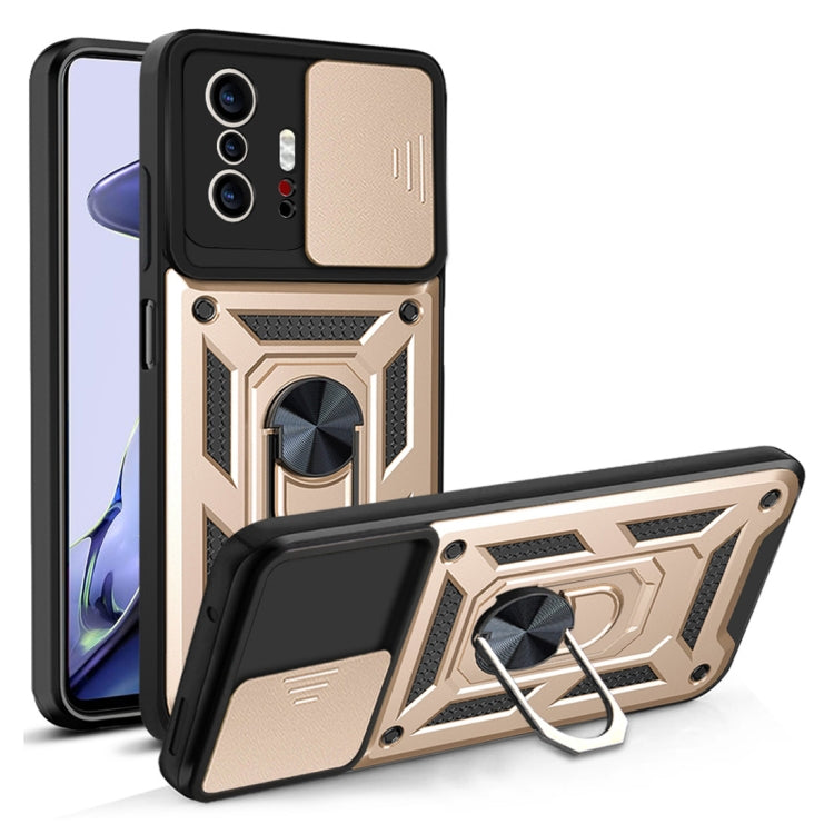 Cover per fotocamera scorrevole Custodia protettiva in TPU + PC, For Xiaomi Mi 11T / 11T Pro