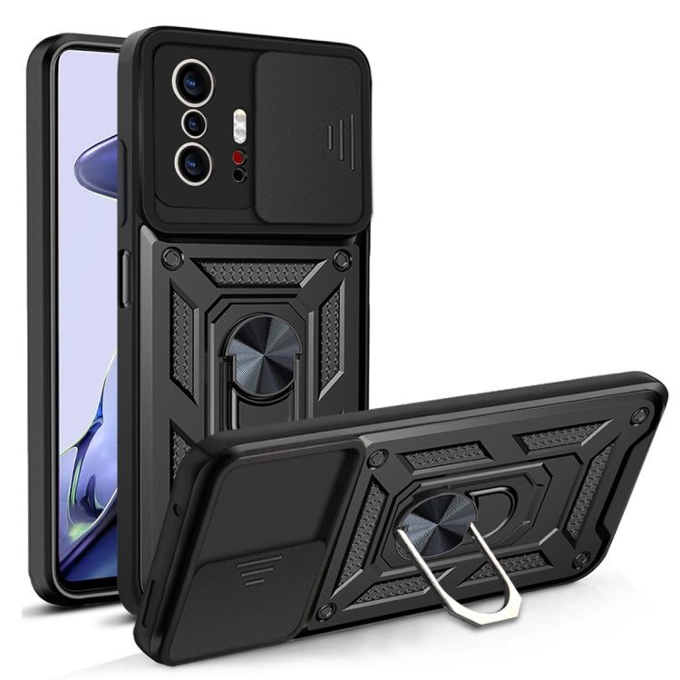 Cover per fotocamera scorrevole Custodia protettiva in TPU + PC, For Xiaomi Mi 11T / 11T Pro