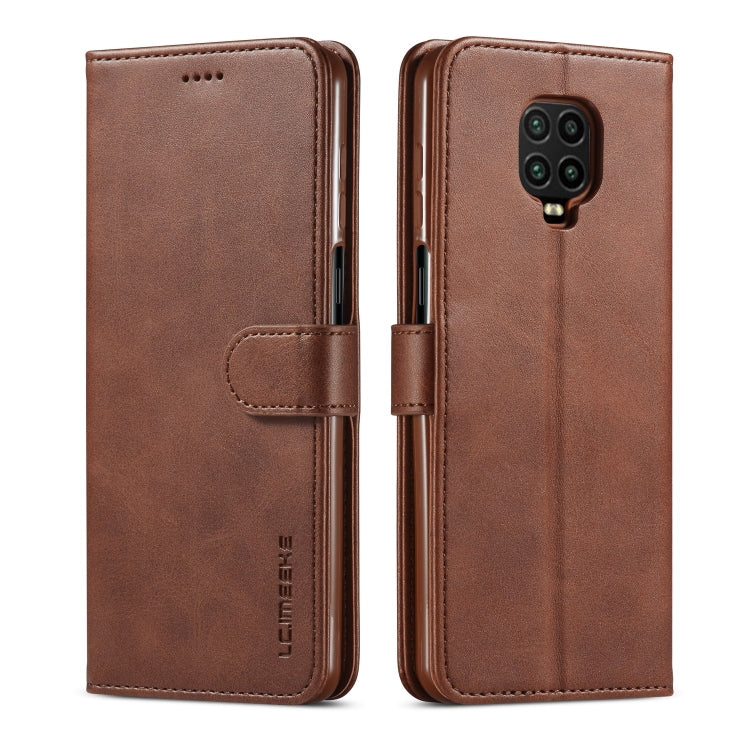 LC.IMEEKE Custodia in pelle per telefono a vibrazione orizzontale con struttura in vitello con supporto, slot per schede e portafoglio, For Xiaomi Redmi Note 10 Lite, For Xiaomi Mi 11T / 11T Pro