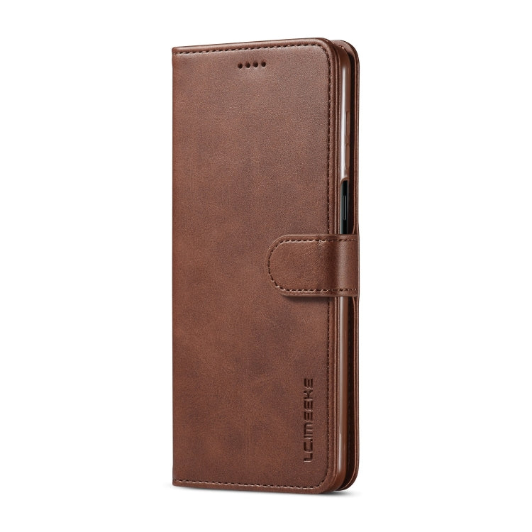 LC.IMEEKE Custodia in pelle per telefono a vibrazione orizzontale con struttura in vitello con supporto, slot per schede e portafoglio, For Xiaomi Redmi Note 10 Lite, For Xiaomi Mi 11T / 11T Pro