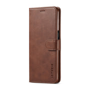 LC.IMEEKE Custodia in pelle per telefono a vibrazione orizzontale con struttura in vitello con supporto, slot per schede e portafoglio, For Xiaomi Redmi Note 10 Lite, For Xiaomi Mi 11T / 11T Pro