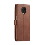 LC.IMEEKE Custodia in pelle per telefono a vibrazione orizzontale con struttura in vitello con supporto, slot per schede e portafoglio, For Xiaomi Redmi Note 10 Lite, For Xiaomi Mi 11T / 11T Pro