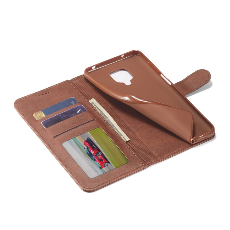 LC.IMEEKE Custodia in pelle per telefono a vibrazione orizzontale con struttura in vitello con supporto, slot per schede e portafoglio, For Xiaomi Redmi Note 10 Lite, For Xiaomi Mi 11T / 11T Pro