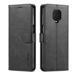 LC.IMEEKE Custodia in pelle per telefono a vibrazione orizzontale con struttura in vitello con supporto, slot per schede e portafoglio, For Xiaomi Redmi Note 10 Lite, For Xiaomi Mi 11T / 11T Pro