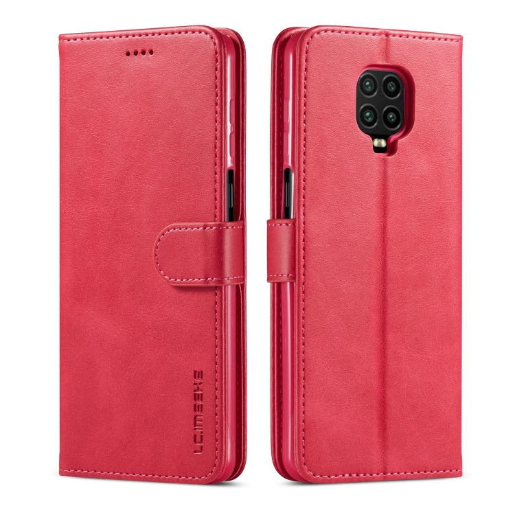 LC.IMEEKE Custodia in pelle per telefono a vibrazione orizzontale con struttura in vitello con supporto, slot per schede e portafoglio, For Xiaomi Redmi Note 10 Lite, For Xiaomi Mi 11T / 11T Pro