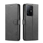 LC.IMEEKE Custodia in pelle per telefono a vibrazione orizzontale con struttura in vitello con supporto, slot per schede e portafoglio, For Xiaomi Redmi Note 10 Lite, For Xiaomi Mi 11T / 11T Pro