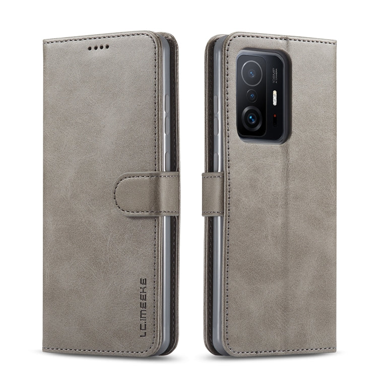 LC.IMEEKE Custodia in pelle per telefono a vibrazione orizzontale con struttura in vitello con supporto, slot per schede e portafoglio, For Xiaomi Redmi Note 10 Lite, For Xiaomi Mi 11T / 11T Pro