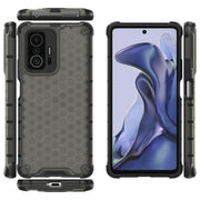 PC a nido d'ape antiurto + custodia per telefono in TPU, For Xiaomi Mi 11T / 11T Pro