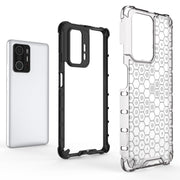 PC a nido d'ape antiurto + custodia per telefono in TPU, For Xiaomi Mi 11T / 11T Pro