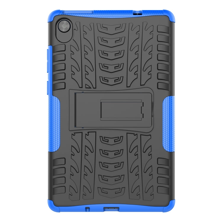 Custodia per tablet antiurto in TPU + PC con trama di pneumatici con supporto, For Lenovo Tab M8 3rd Gen / M8 HD