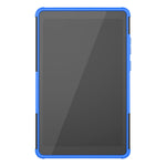 Custodia per tablet antiurto in TPU + PC con trama di pneumatici con supporto, For Lenovo Tab M8 3rd Gen / M8 HD