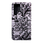 Custodia per telefono in pelle a vibrazione orizzontale con motivo dipinto 3D con supporto e cordino, For Samaung Galaxy S22 Ultra 5G, For Samsung Galaxy A13 5G